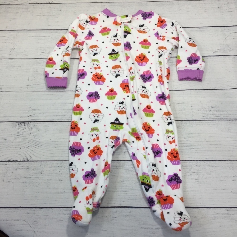 Halloween Infant Cupcake Ghost & Witch Sleeper
